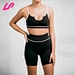 high waisted bike short